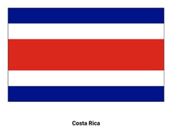 Flag of Costa Rica