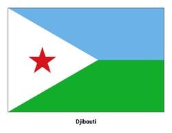 Flag of Djibouti