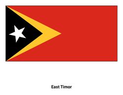 Flag of East Timor