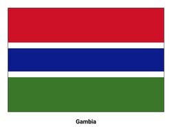 Flag of Gambia