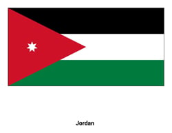 Flag of Jordan
