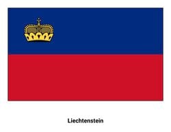 Flag of Liechtenstein