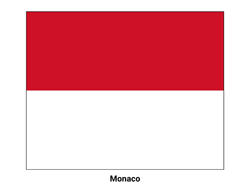 Flag of Monaco