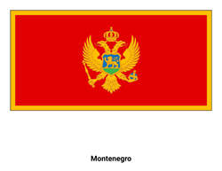 Flag of Montenegro