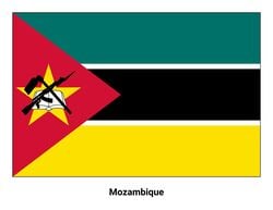 Flag of Mozambique