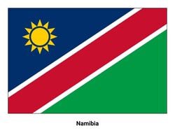 Flag of Namibia