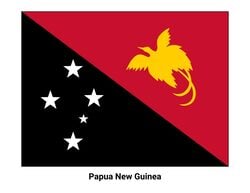 Flag of Papua New Guinea