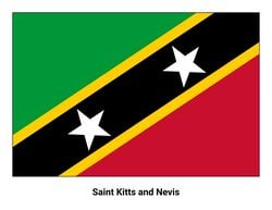 Flag of Saint Kitts and Nevis