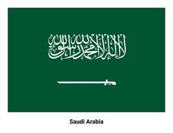 Flag of Saudi Arabia