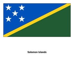 Flag of the Solomon Islands