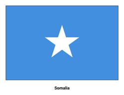 Flag of Somalia