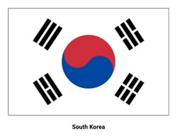 Flag of South Korea
