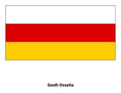Flag of South Ossetia