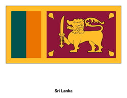Flag of Sri Lanka