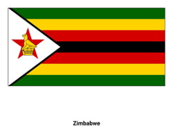 Flag of Zimbabwe