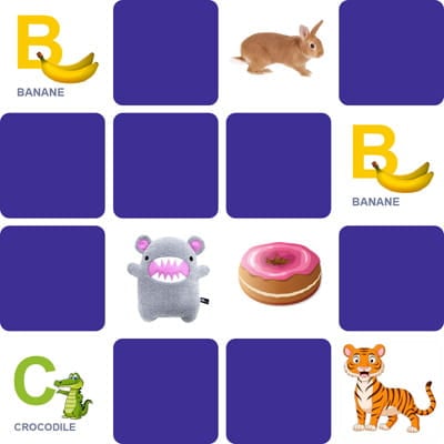 Jeux Memory pour tout-petits