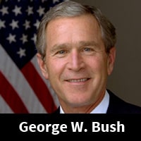 George W. Bush (2001-2009) George W. Bush (2001-2009)