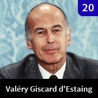 Valéry Giscard d'Estaing (1974-1981)