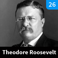 Carte n°26 - Theodore Roosevelt (1901-1909)