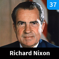 Carte n°37 - Richard M. Nixon (1969-1974)