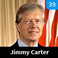 Carte n°39 - Jimmy Carter (1977-1981)