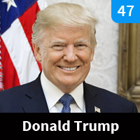 Carte n°47 - Donald Trump (2025- ?)
