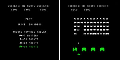 Jeu d'arcade Space Invaders