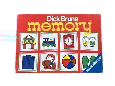 Memory game Dick Bruna - Game box