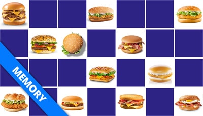 Jeu memory Burgers - en ligne et gratuit Jeu memory Burgers - en ligne et gratuit