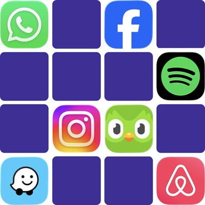 Matching game smartphone apps
