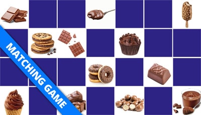 Matching game - Chocolate - online and free Matching game - Chocolate - online and free