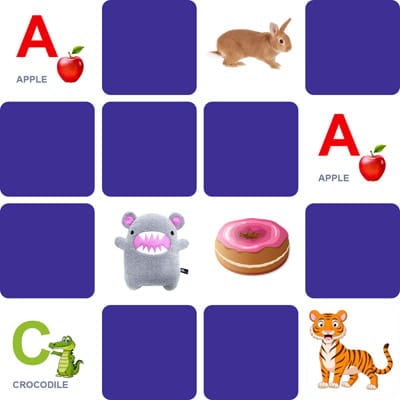 Matching games for toddlers