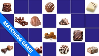 Matching game - Chocolate candies