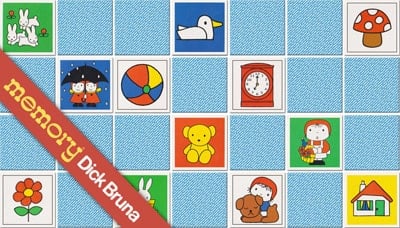 Memory game Dick Bruna - 1981 Edition