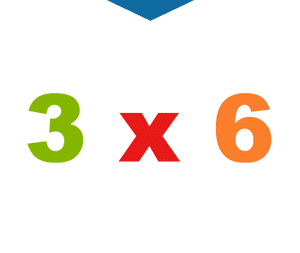 Multiplicación 3x6