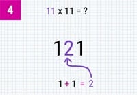 Astuces pour 11x11 - étape 4
