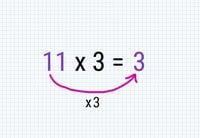 Astuces pour 11x3 - étape 1