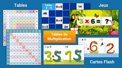 Tables de multiplications