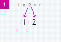 Trick for 11x12 - step 1