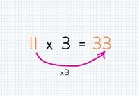 Trick for 11x3 - step 2