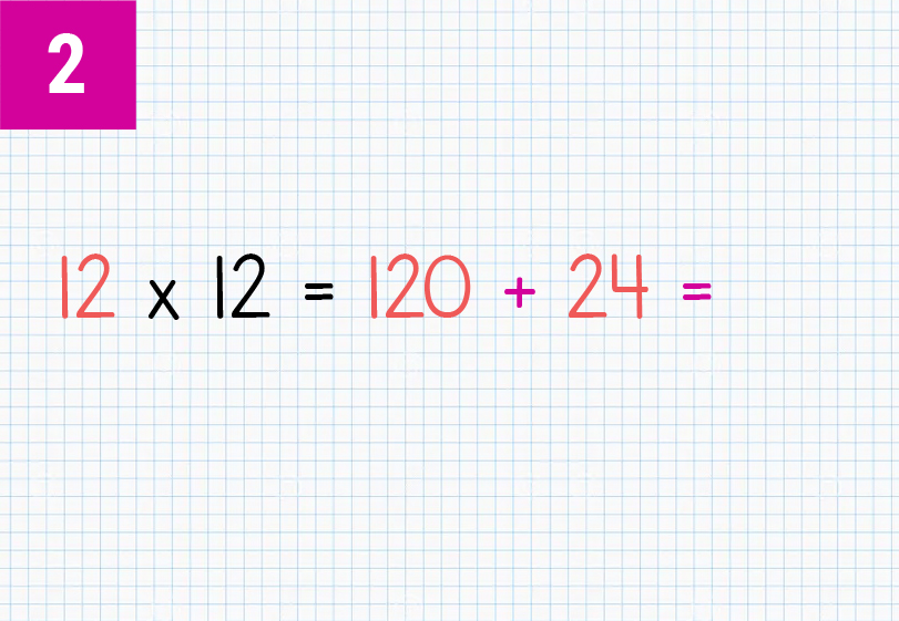 Pretty 12 Times table Chart - Print for free (many colors)