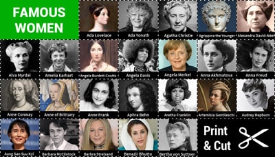 Famous women who made history Famous women who made history