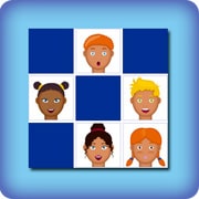 Jeu Memory pour enfants - Visages - en ligne et gratuit
