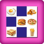 Grand jeu de Memory - Fast food - en ligne et gratuit