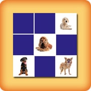 Jeu de memory pour séniors - Chiens - en ligne et gratuit