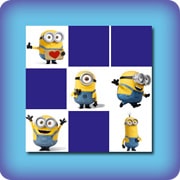 Matching game for kids - Bob, Stuart and Kevin - online and free