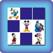 Matching game for kids - Walt Disney - online and free