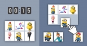 Grid of pictures for kids - The minions Grid of pictures for kids - The minions