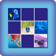 Matching game for kids - Finding Dory - online and free