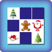 Matching game for kids - Christmas - online and free